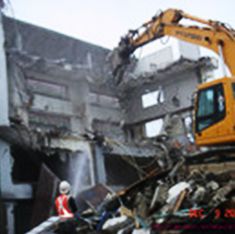 건물철거현장